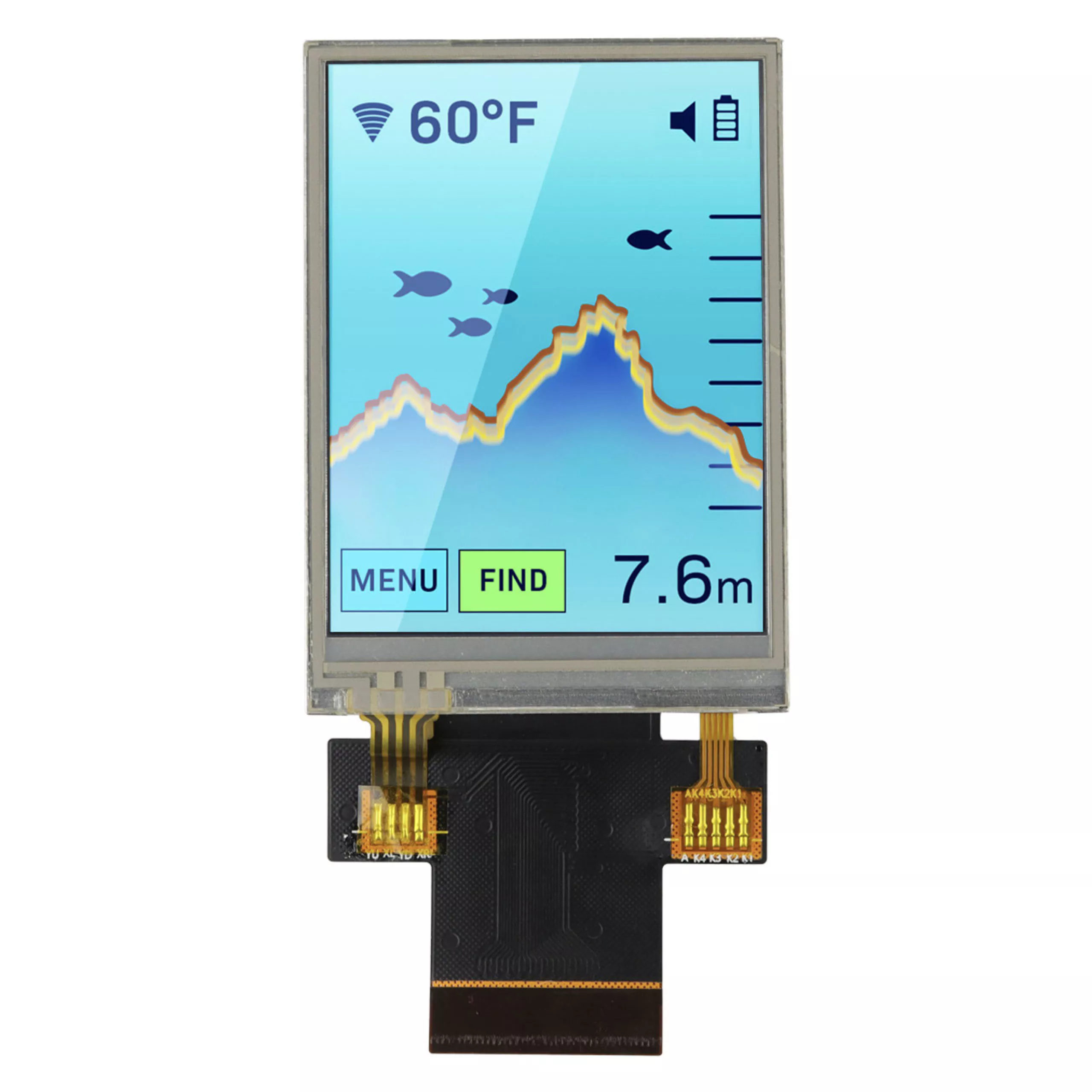 2.6 Modúl IPS TFT TOUNT INSH INCH