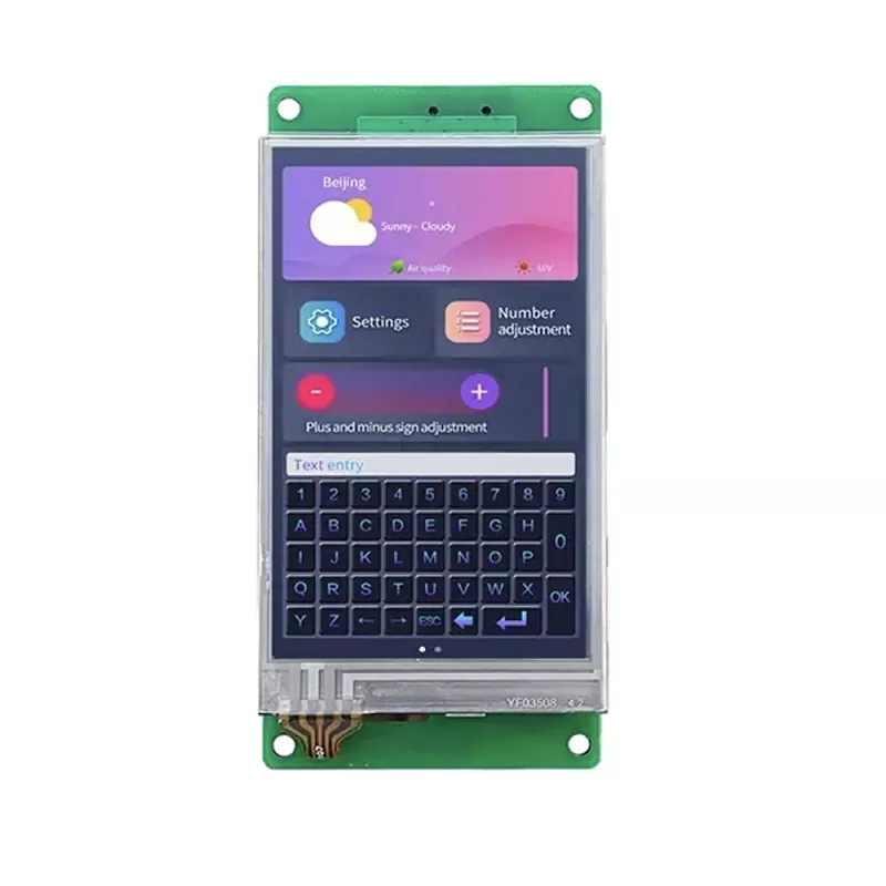 3.5 '' 480x800 IPS Modúl TFT Resistive TFT