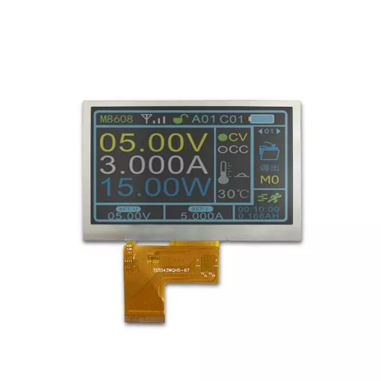 4.3 Modúl TFT WQVGA IPS IPS IPS