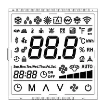 Modúl LCD Diúltach VA VA